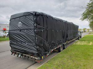 TRS Black tarp cover