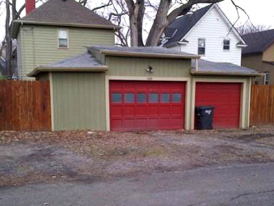 Garage where TRS Industries was founded