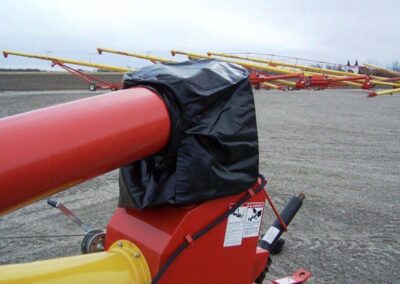 Additional grain hopper auger boot installation
