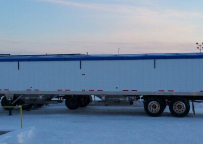 Supreme roll tarp installed on a commercial trailer
