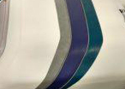Upholstered cover for a boat motor application